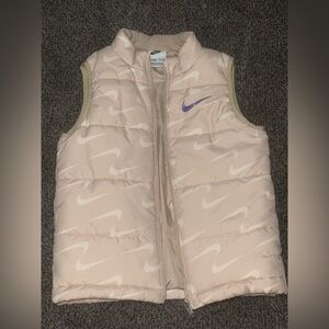 Nike Kids' Light Tan Puffer Jacket